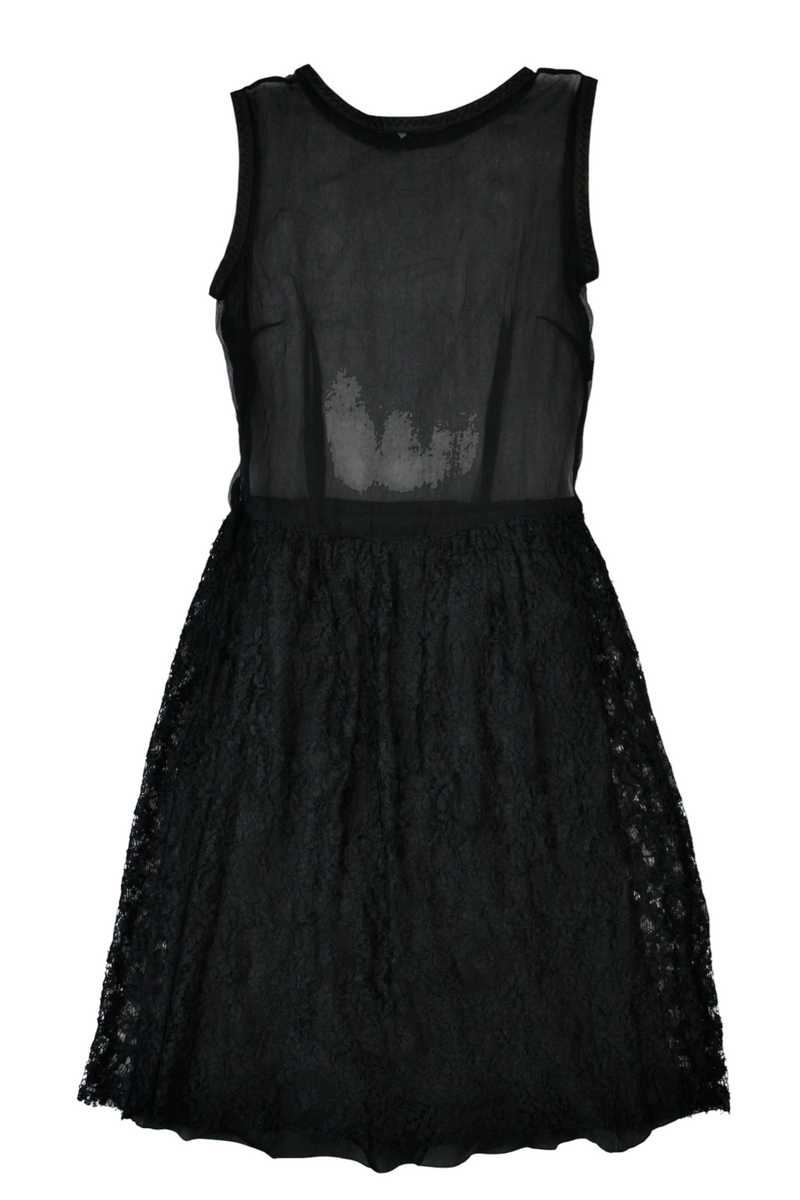 Moschino Cheap and Chic - Sheer Bodice Dress