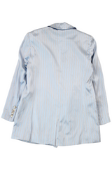 L'Agence - Striped Satin Blazer