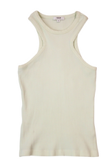 Agolde - Ribbed Basic Singlet
