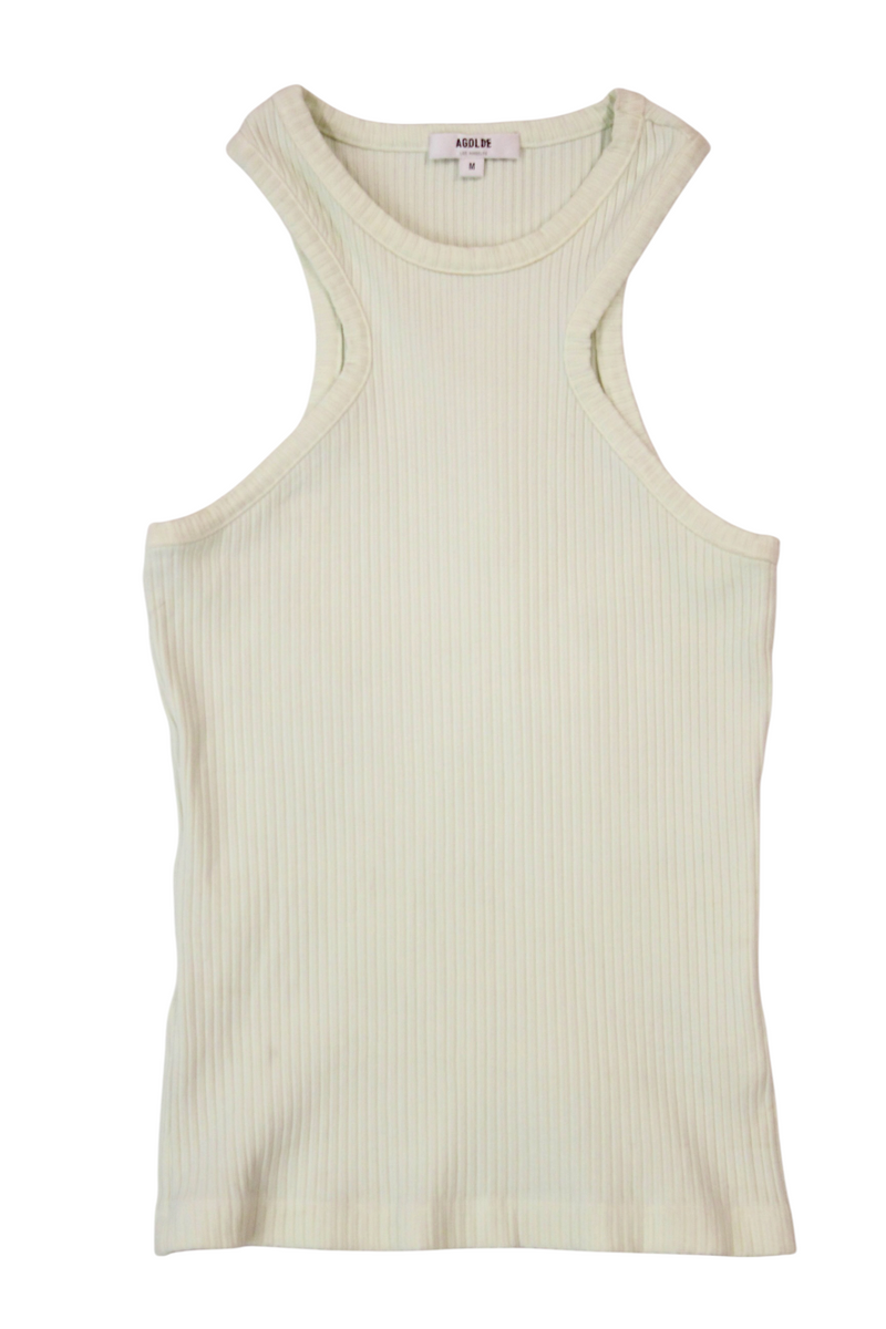 Agolde - Ribbed Basic Singlet