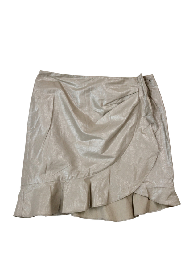 Isabel Marant - Metallic Mini Skirt