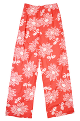Ciao Lucia - Floral Print Cotton Pants