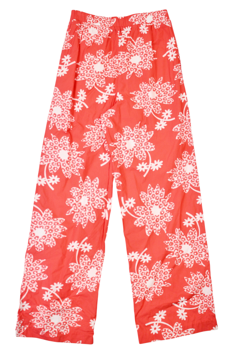 Ciao Lucia - Floral Print Cotton Pants