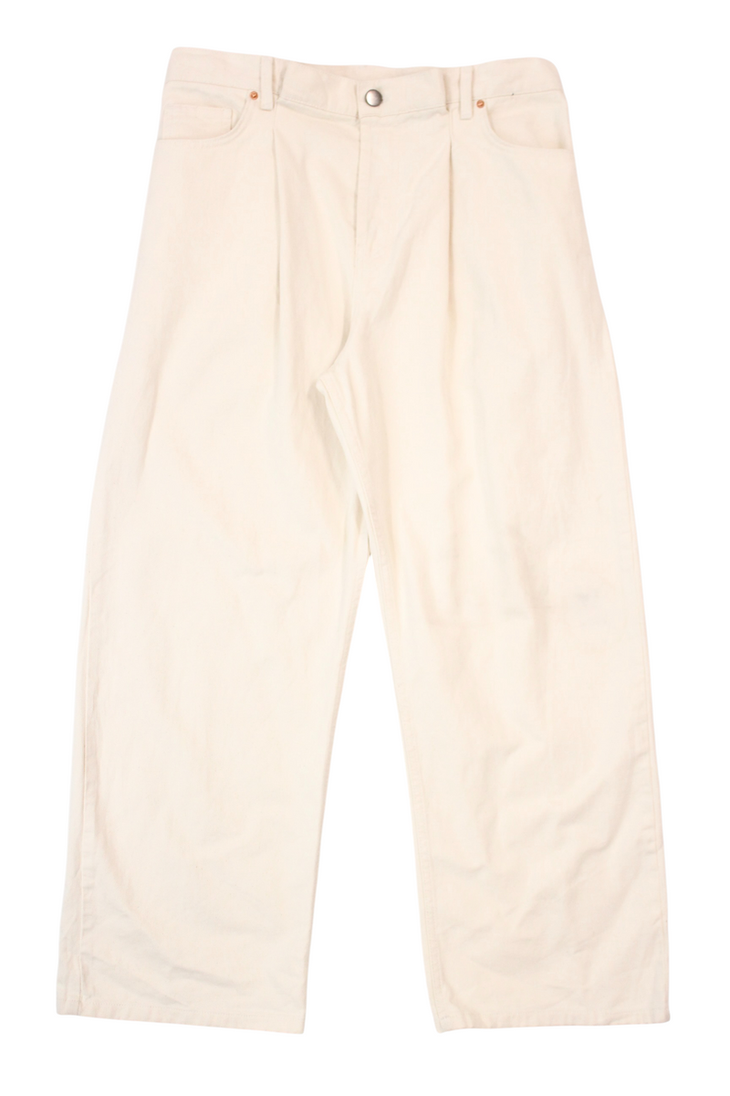 Raey - Deconstructed Pleat Waist Jeans