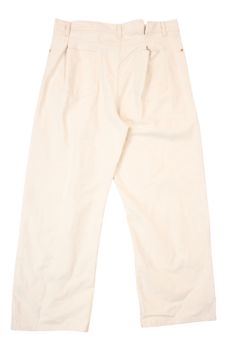 Raey - Deconstructed Pleat Waist Jeans