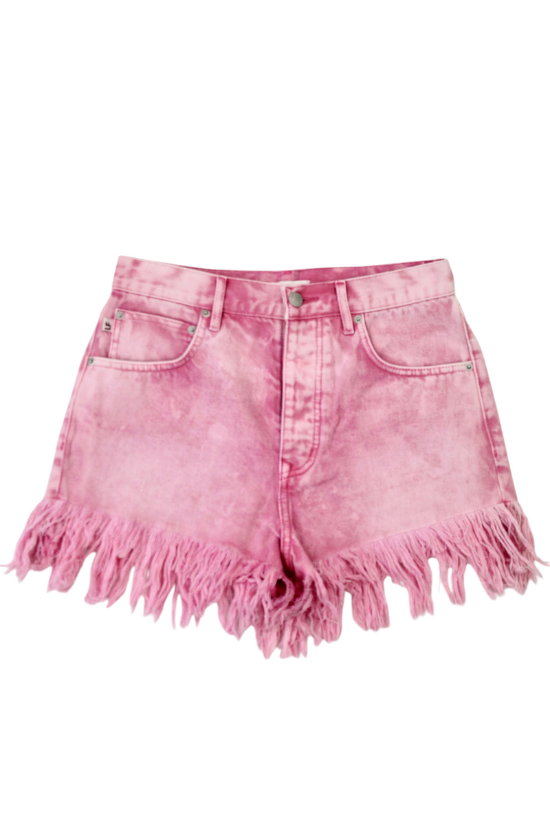 Lovers + Friends - Pink Tie Dye Shorts