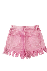 Lovers + Friends - Pink Tie Dye Shorts
