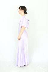 Blak Luxe - Lilac Satin Dress