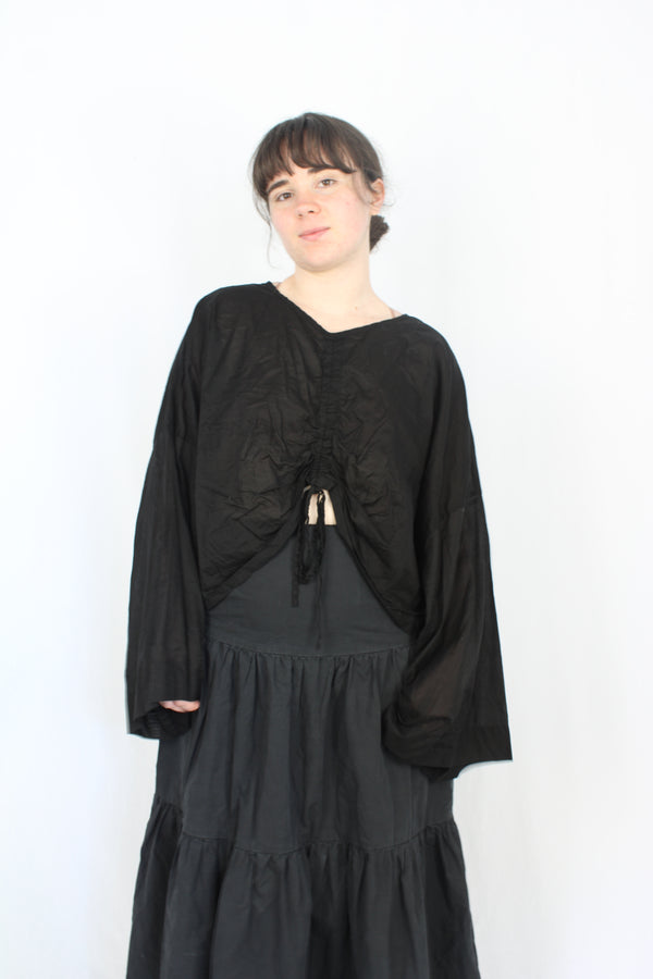 Unikspac - Drawstring Blouse