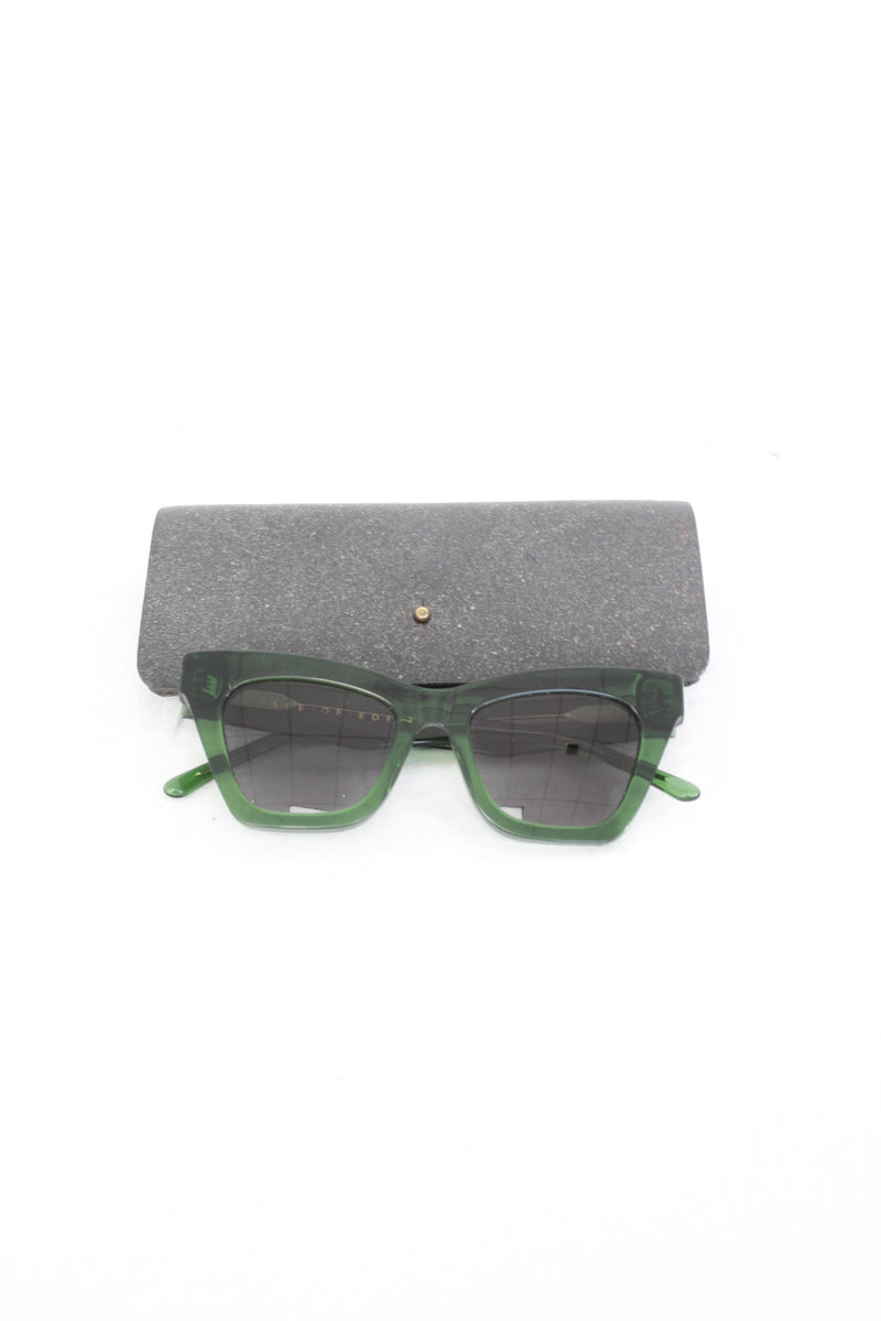 Isle of Eden - Green Sienna Sunglasses