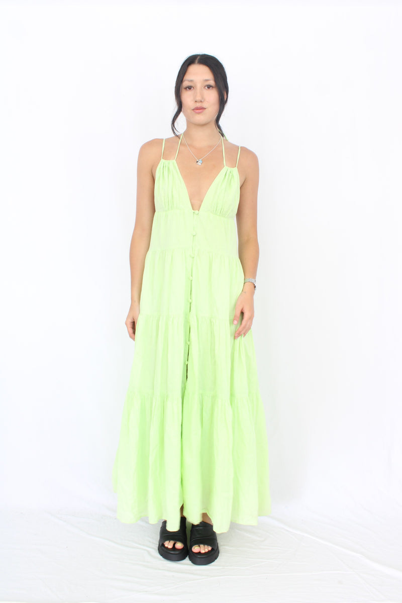 Charlie Holiday - Tiered Halter Dress