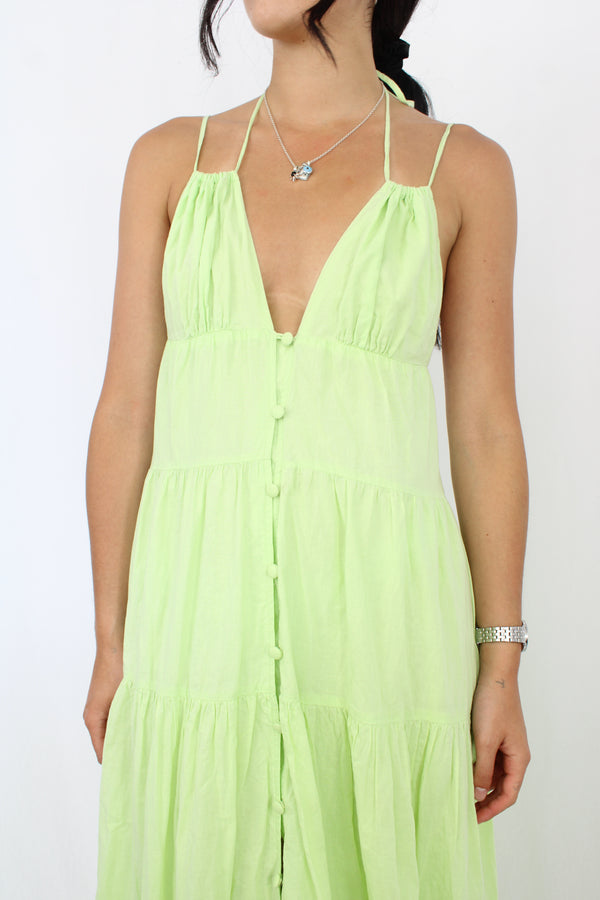 Charlie Holiday - Tiered Halter Dress
