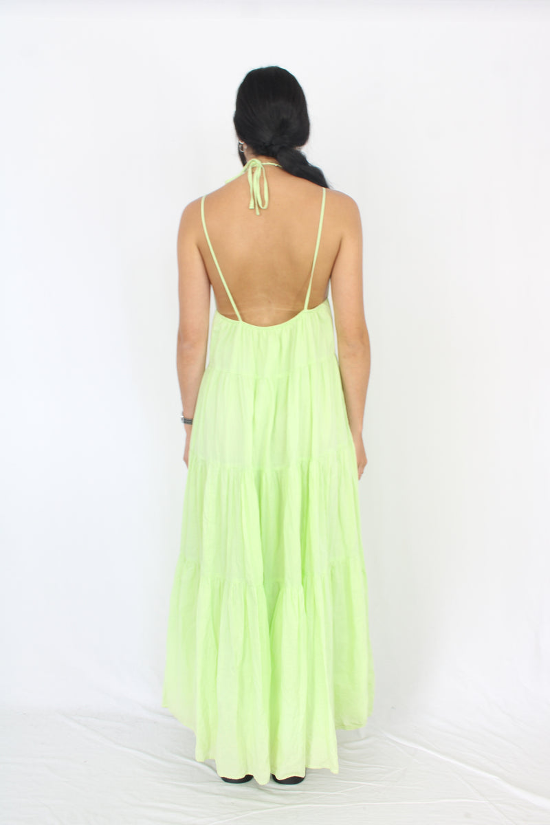 Charlie Holiday - Tiered Halter Dress