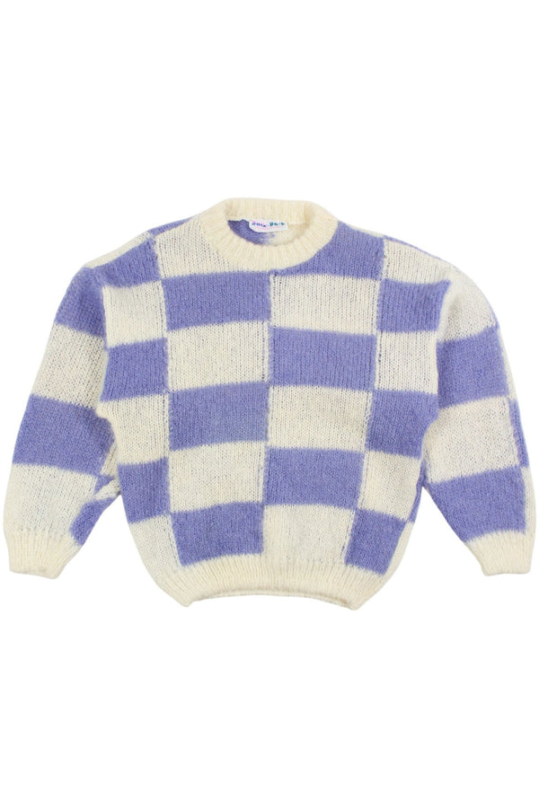 Back to Back - Check Knit Jumper