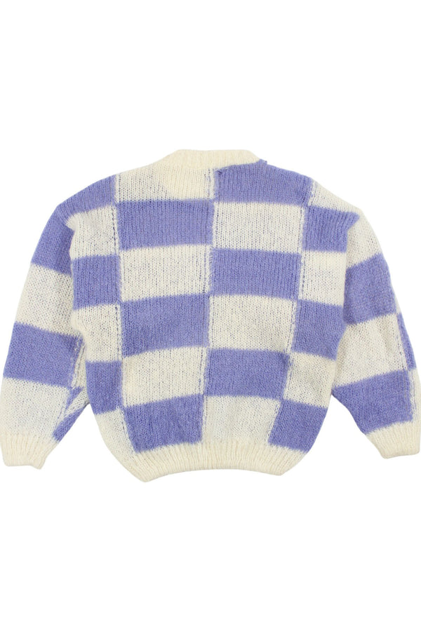 Back to Back - Check Knit Jumper