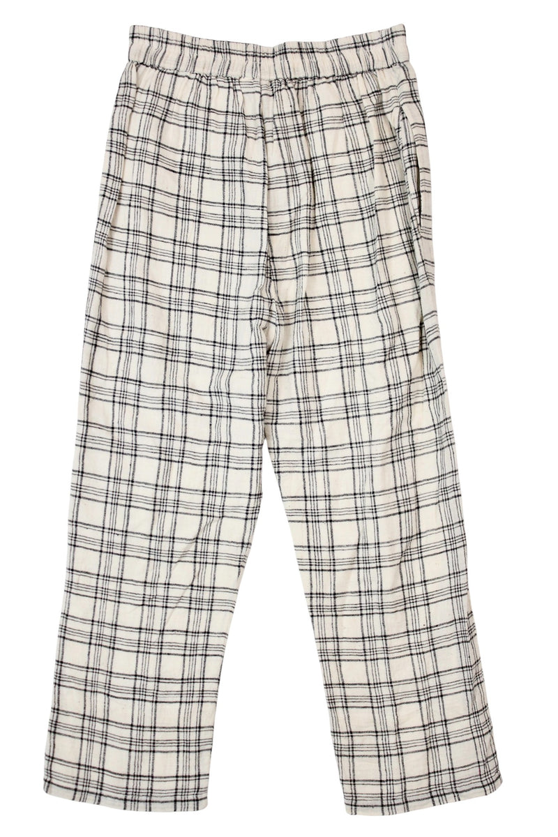 INJIRI - Plaid Linen Pants