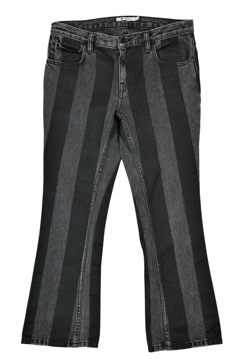 T by Alexander Wang - Striped Jeans