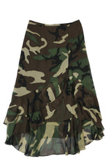 Nicole Miller - Camoflage Print Skirt