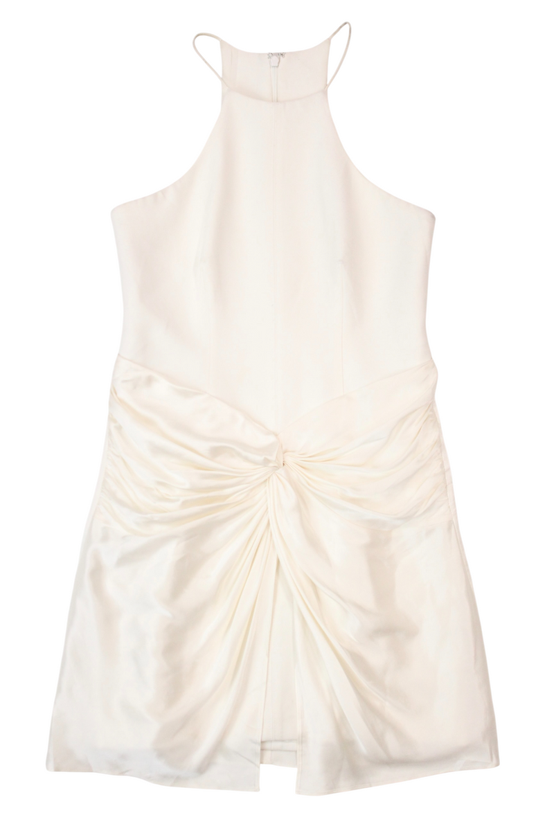 Cinq a Sept - Knotted Skirt Mini Dress