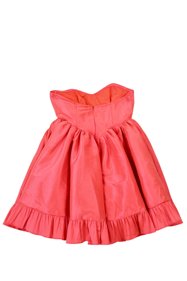 Maison Amory - Strapless Mini Dress