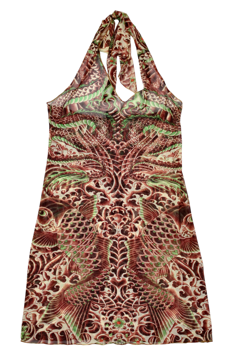 Jean Paul Gaultier x Target - Mesh Halter Dress