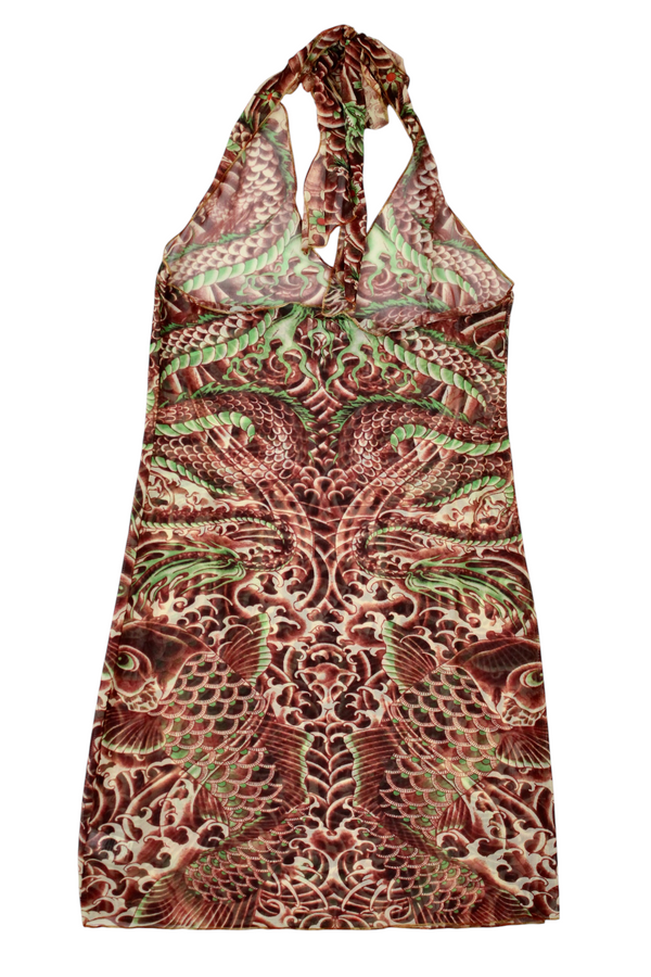 Jean Paul Gaultier x Target - Mesh Halter Dress