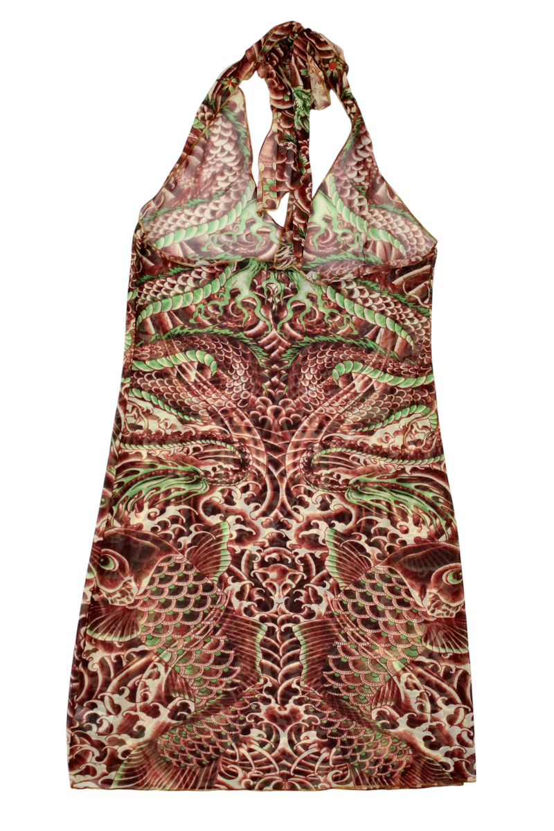 Jean Paul Gaultier x Target - Mesh Halter Dress