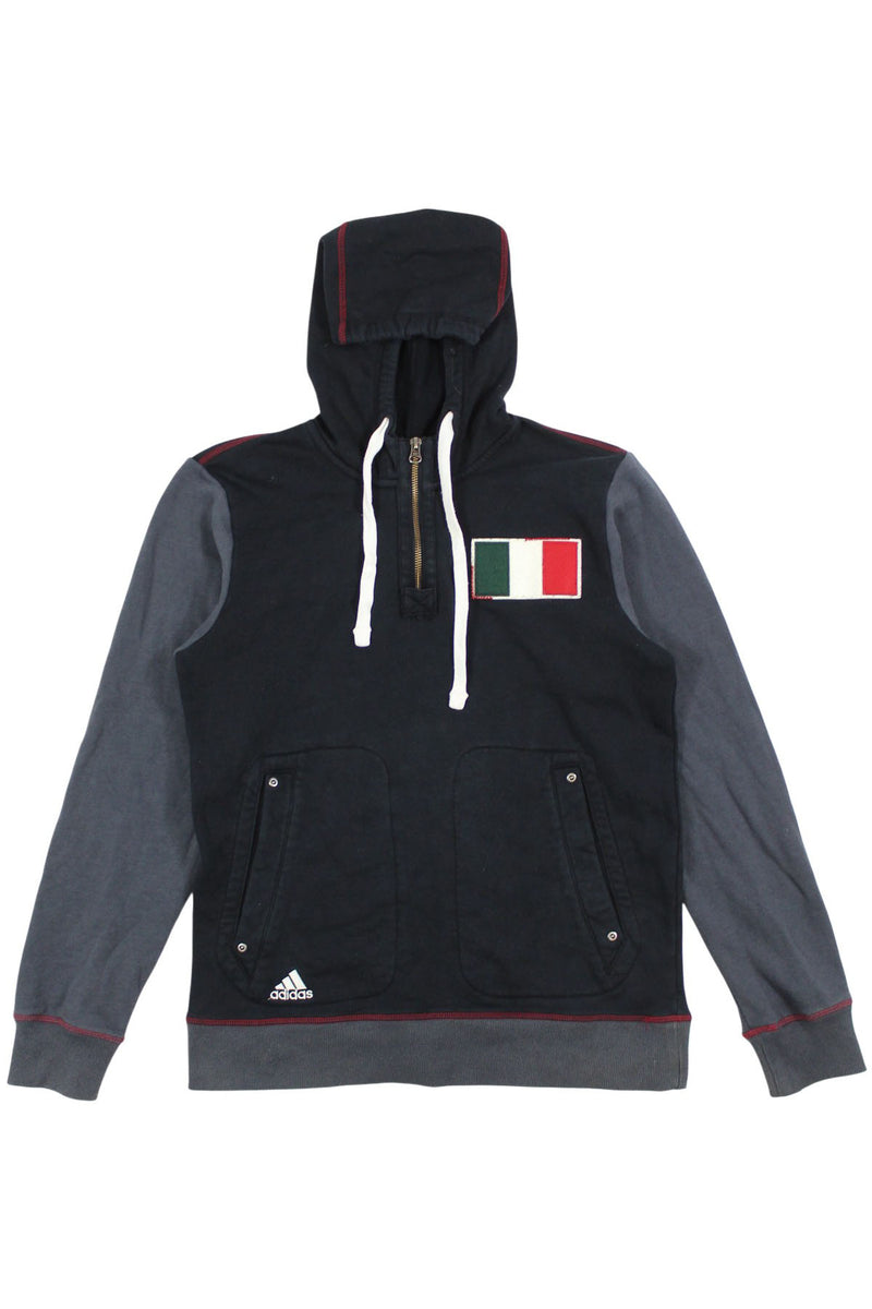 Adidas - A.C. Milan Quarter Zip Hoodie