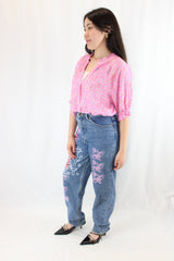 Small Talk - Graphic Print Jeans