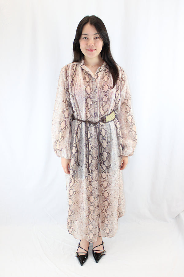 Zimmerman - Bellitude Snake Dress