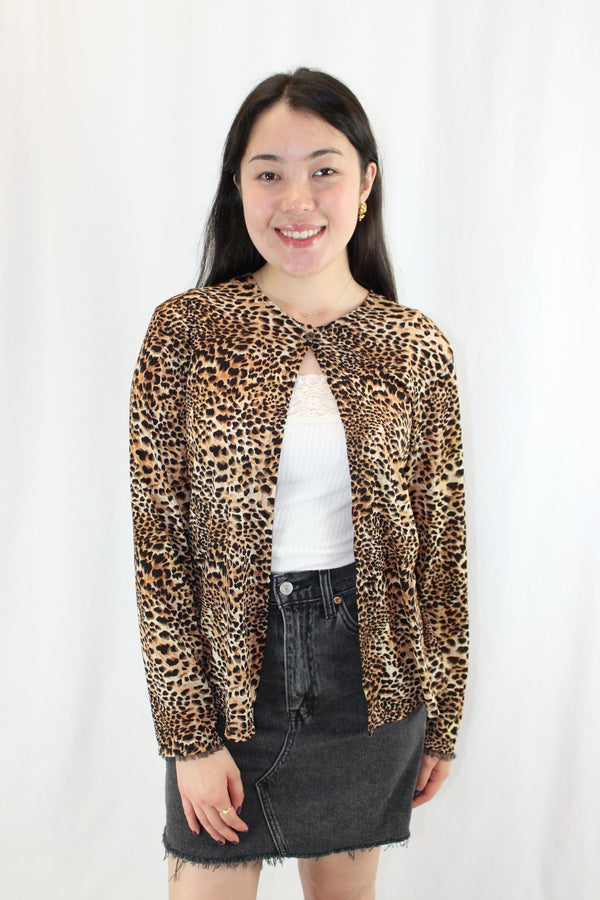 TO Ā T - Mesh Cardigan