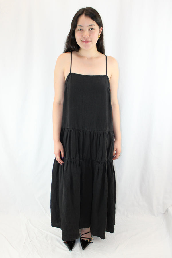 Marle - Linen Tiered Dress