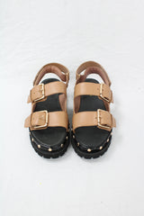 Mi Piaci - Buckle Stud Sandals