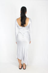 Bec + Bridge - Silver Backless Dress