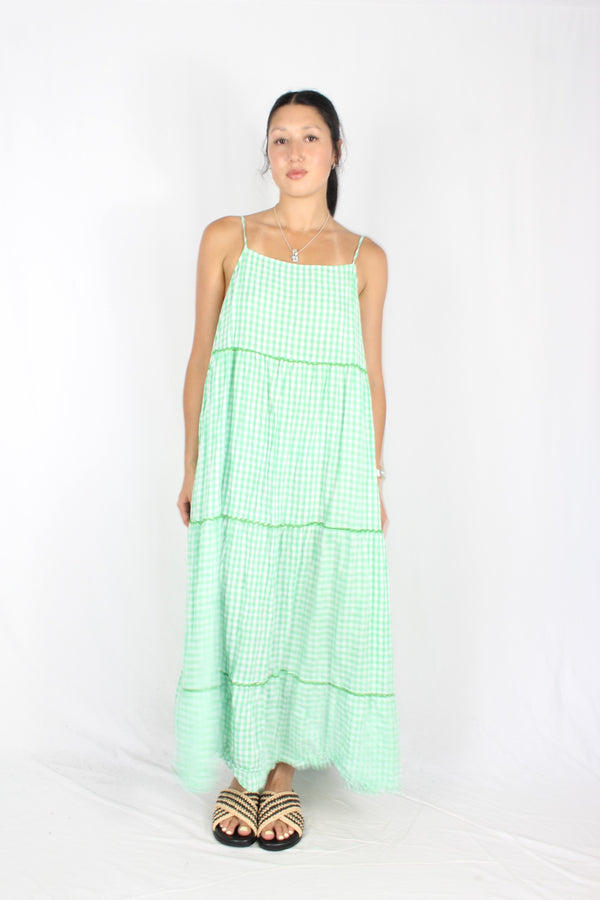 Haven - Gingham Smock Dress