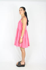 Blak Luxe - Pink Mini Dress