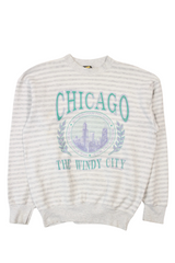 H.L. Miller - Chicago Striped Crewneck