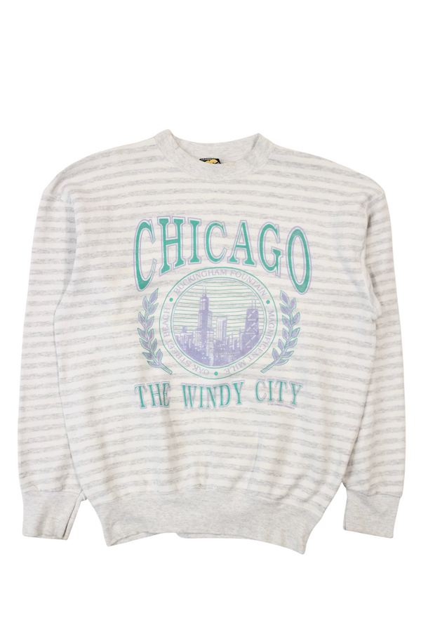 H.L. Miller - Chicago Striped Crewneck