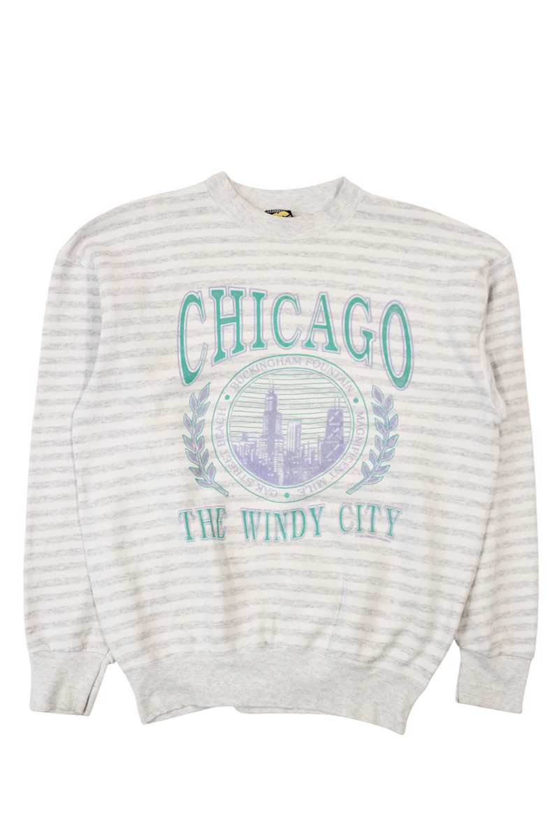 H.L. Miller - Chicago Striped Crewneck