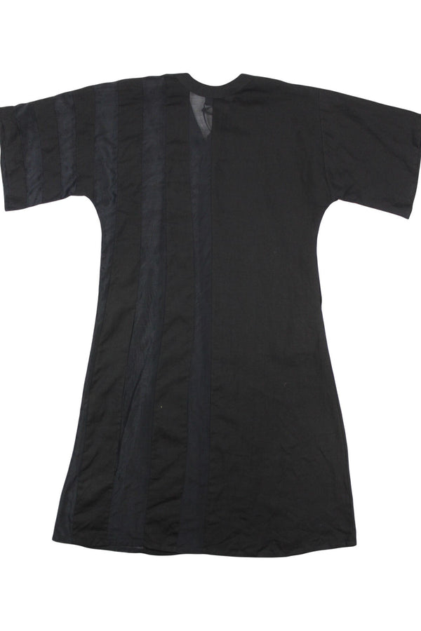 Turn Black - Linen Midi Dress