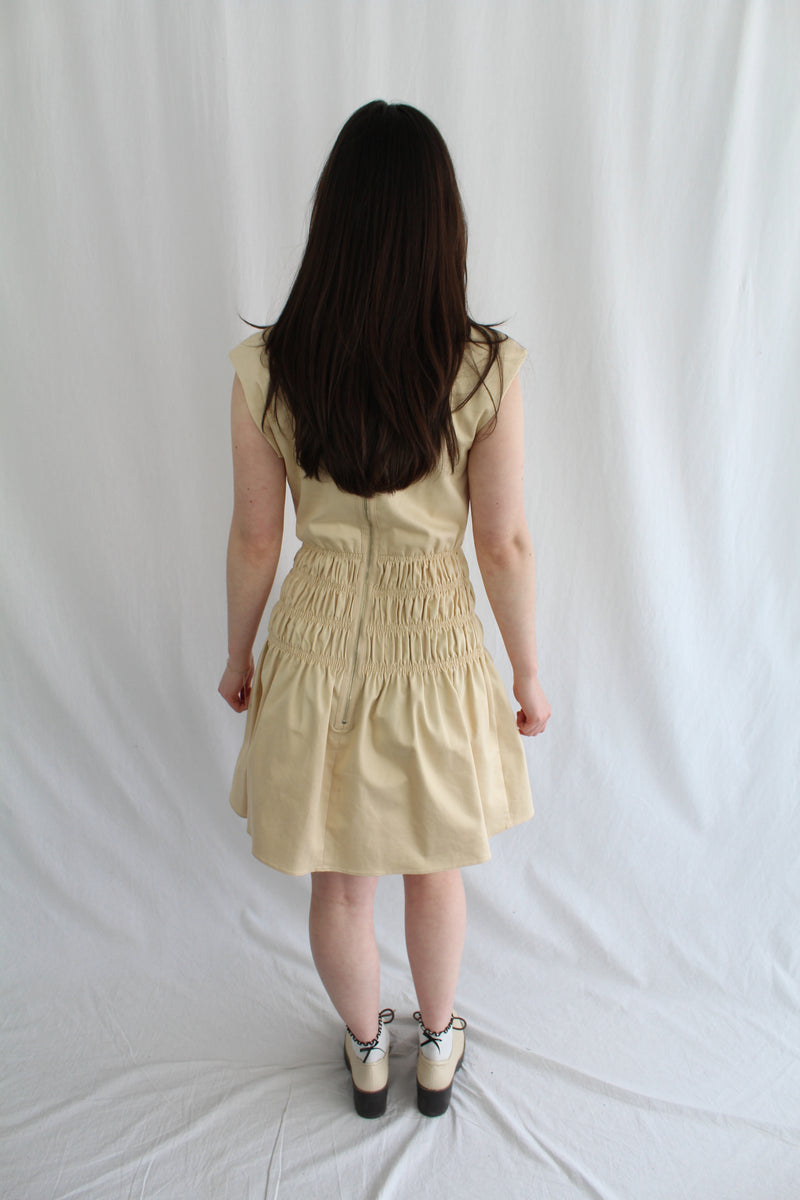 Cue - Shirred Mini Dress