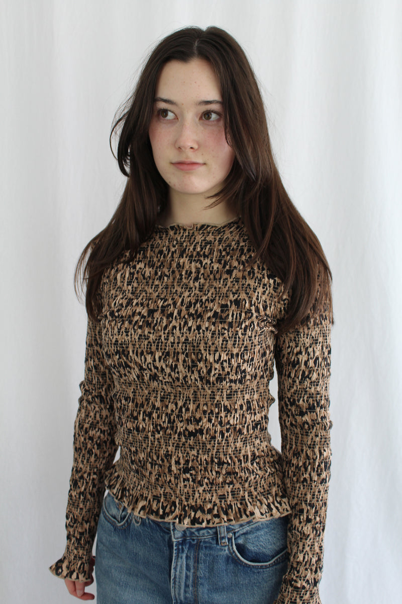 Max - Shirred Long Sleeve