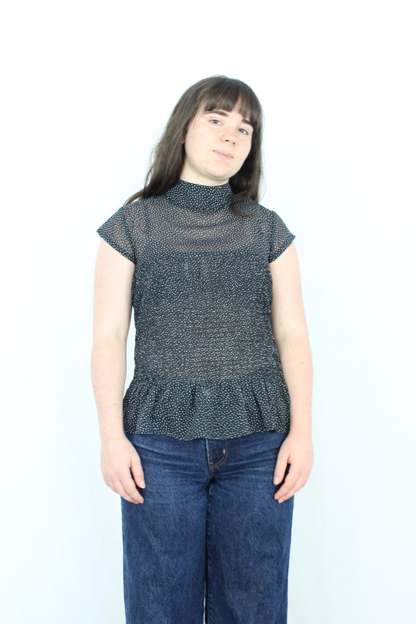 Sass - Polka Dot Top