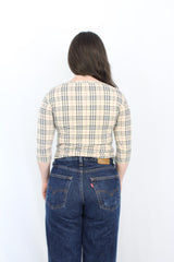 Burberry - Plaid Top