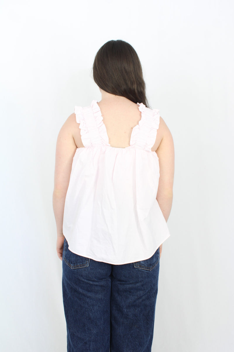 Zara - Pink Puff Top