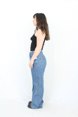 Bronze Snake - Wide Leg Jeans
