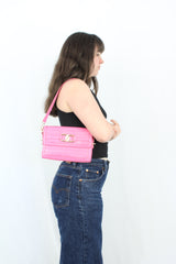 Mi Piaci - Croc Leather Bag