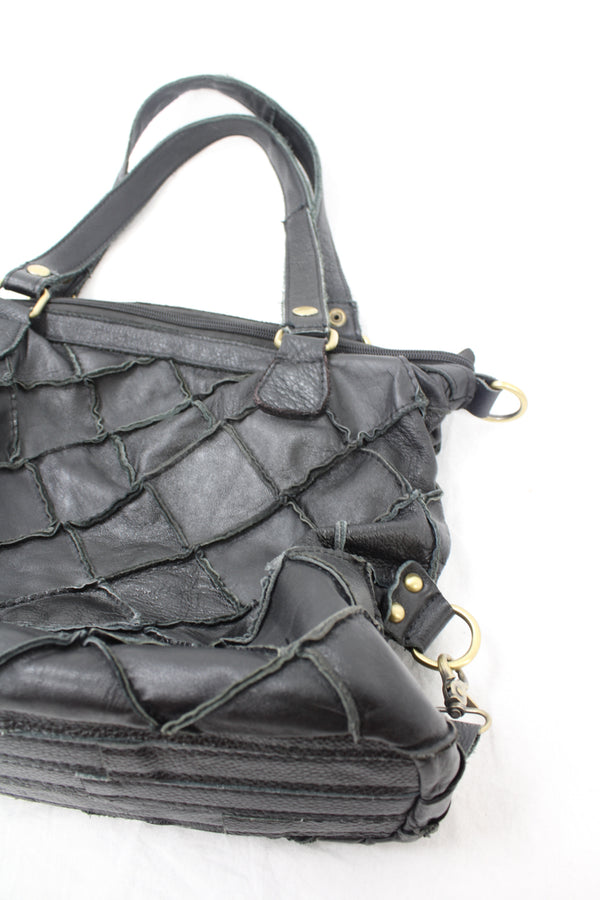 Leather Patchwork Bag