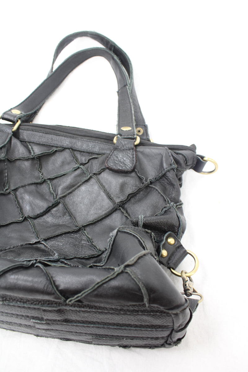 Leather Patchwork Bag