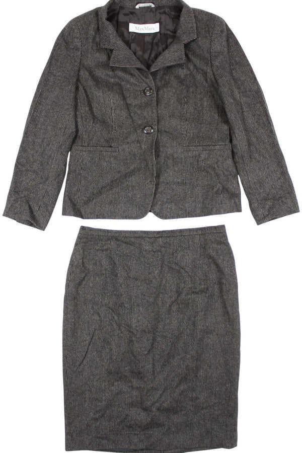 Max Mara - Blazer & Midi Skirt Set